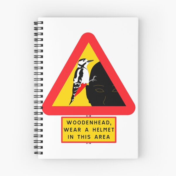 Item preview, Woodpecker warning designed and sold by ALF2023.
