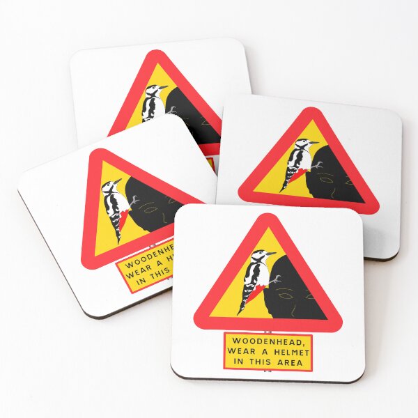Item preview, Woodpecker warning designed and sold by ALF2023.