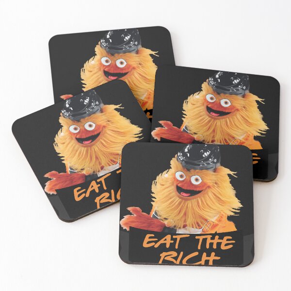 Item preview, Eat The Rich Gritty Sticker designed and sold by Saif6X.