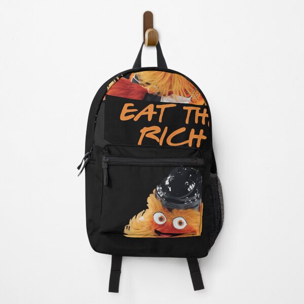 Item preview, Eat The Rich Gritty Sticker designed and sold by Saif6X.