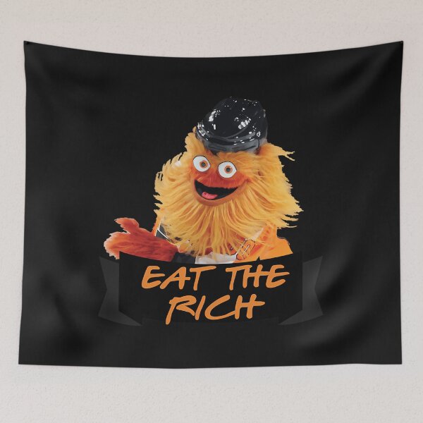 Item preview, Eat The Rich Gritty Sticker designed and sold by Saif6X.