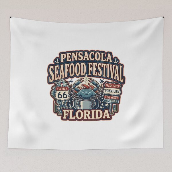Item preview, Pensacola Seafood Festival Florida designed and sold by IRON WINGS /USAF.