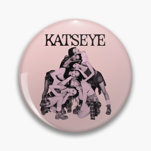 Item preview, KATSEYE Aesthetic Monochromatic Pink Stacked Group designed and sold by cubomtumeshop.