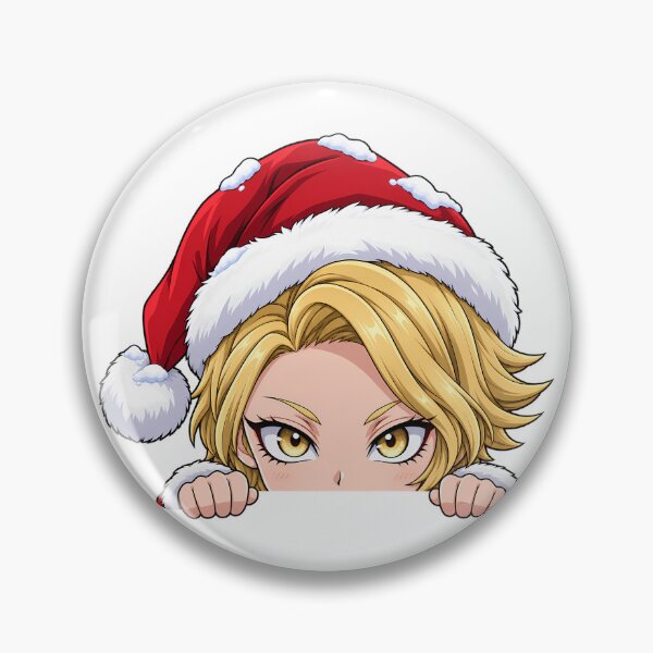 Item preview, Kuina Sazanami Tougen Anki Christmas Peeking Chibi designed and sold by mildaclairmo.