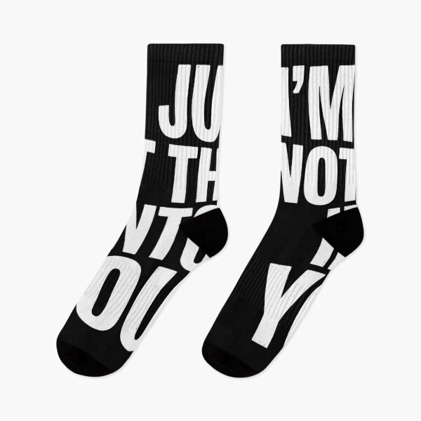Item preview, I'm Just Not That Into You Sarcastic Quote designed and sold by Flirt-Teez.