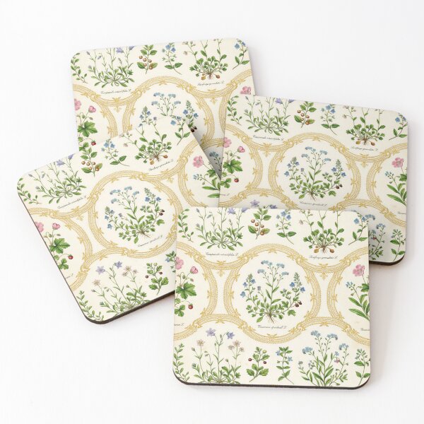 Item preview, Vintage Botanicals, Wallpaper designed and sold by FunFitsFactory.