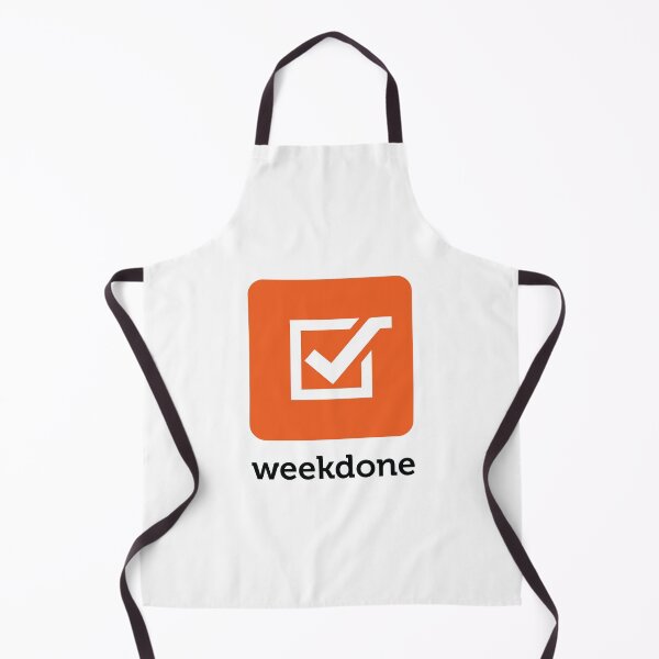 Item preview, Weekdone Orange Checkmark Productivity Business App Logo Art designed and sold by cayangakyu.