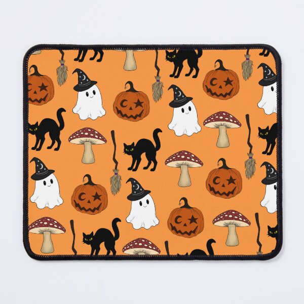 Item preview, Halloween nostalgia orange pattern designed and sold by Designsbyleahhh.