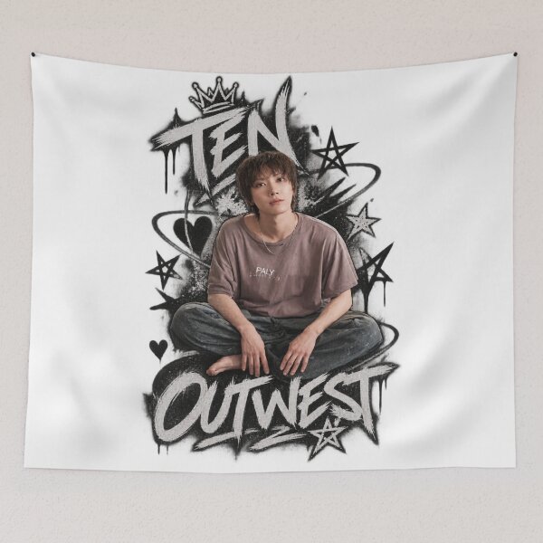 Item preview, Ten WayV Outwest Botanical Song Fanart designed and sold by Valeree Store.