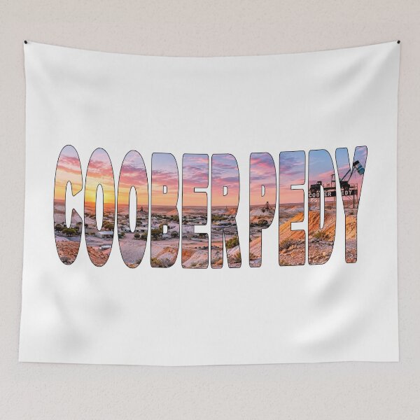 Item preview, COOBER PEDY - South Australia Opal Mine Shaft Piles Machinery Sunset designed and sold by Adam Gormley.