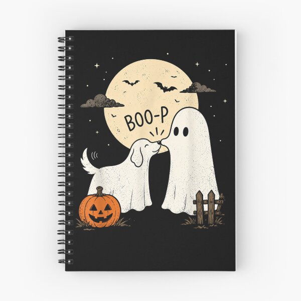 Item preview, Retro Boo Boo-p Dog Ghost Funny Halloween Dog Lovers Dog designed and sold by carlobtzzzz.