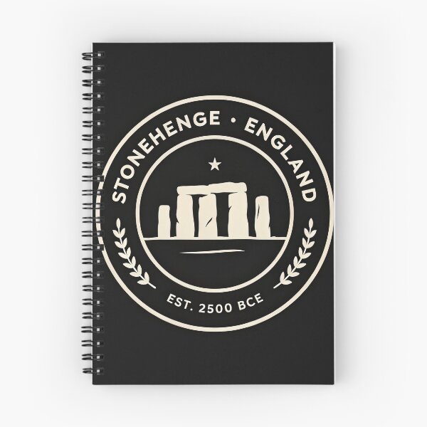 Item preview, Vintage Circular Badge Stonehenge England Travel Crest Vector designed and sold by Shutter-Dragon.