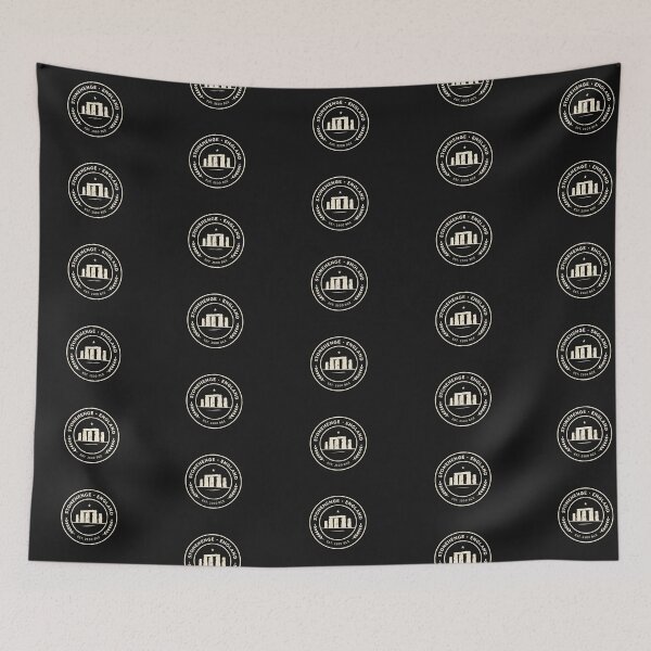 Item preview, Vintage Circular Badge Stonehenge England Travel Crest Vector designed and sold by Shutter-Dragon.
