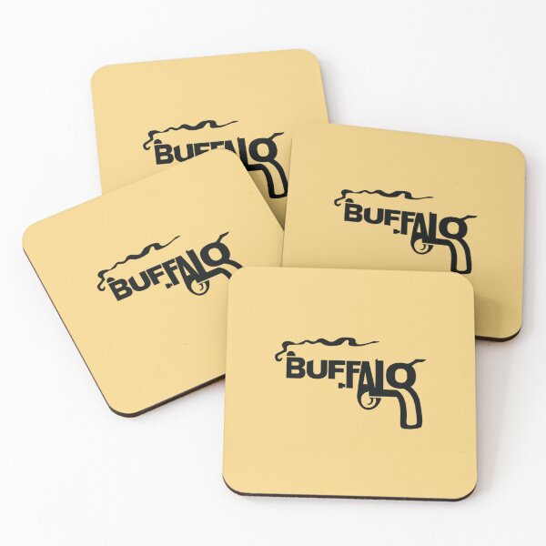 Item preview, Smoking Buffalo Handgun Wordmark Silhouette Graphic designed and sold by SarcasmLounge.