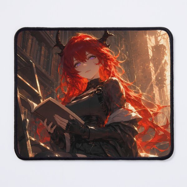 Item preview, Surtr Arknights Golden Library Reading Hour designed and sold by mildaclairmo.
