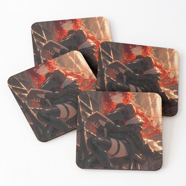 Item preview, Surtr Arknights Golden Library Reading Hour designed and sold by mildaclairmo.