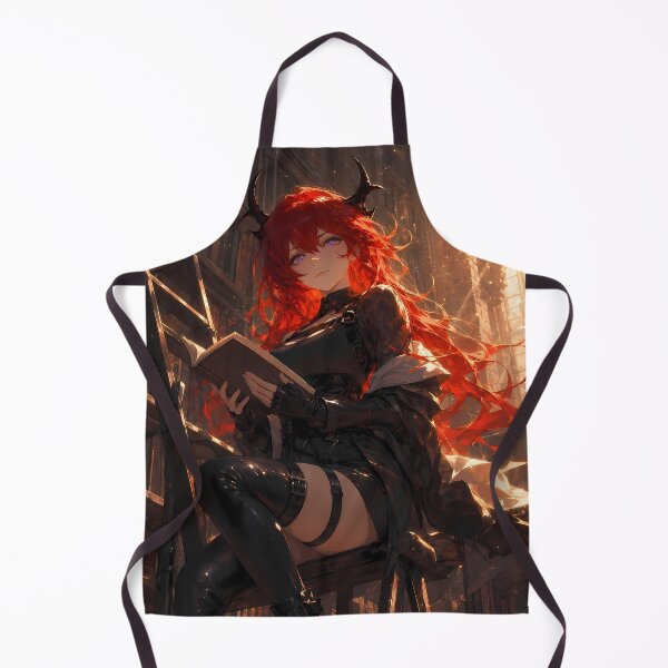 Item preview, Surtr Arknights Golden Library Reading Hour designed and sold by mildaclairmo.