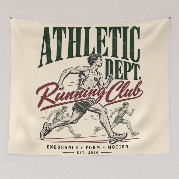Item preview, Vintage Running Athletic Club designed and sold by NF Designs Studio DTF.