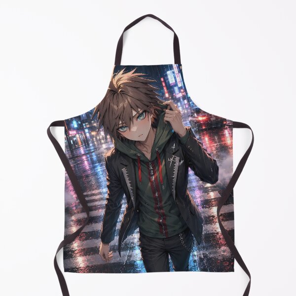 Item preview, Makoto Naegi Danganronpa Neon Rain City Wanderer designed and sold by mildaclairmo.