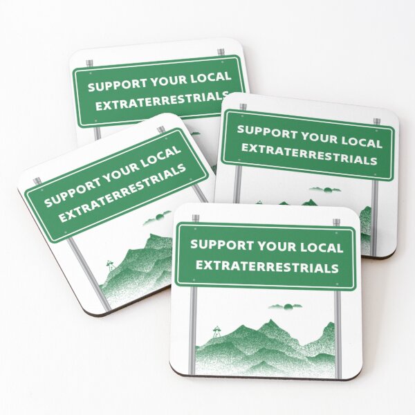Item preview, Support Your Local Extraterrestrials designed and sold by vyrnryve.
