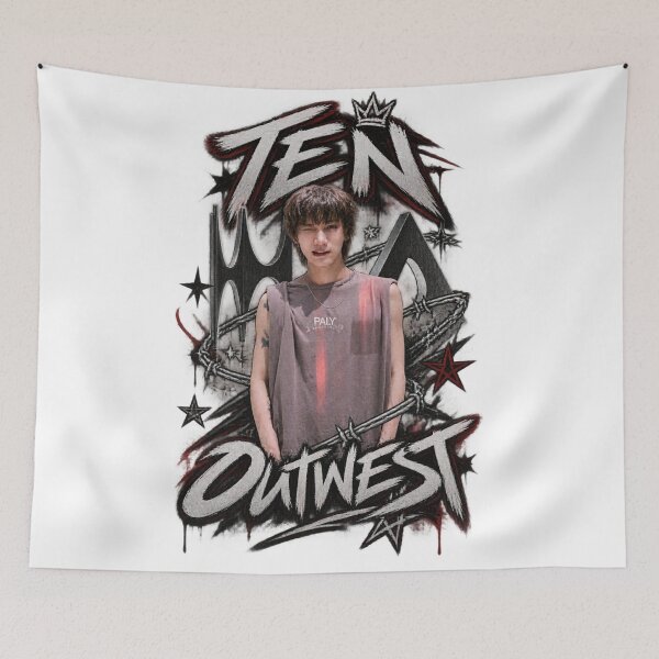 Item preview, Ten Outwest Serene Forest Fan Made Print designed and sold by Valeree Store.