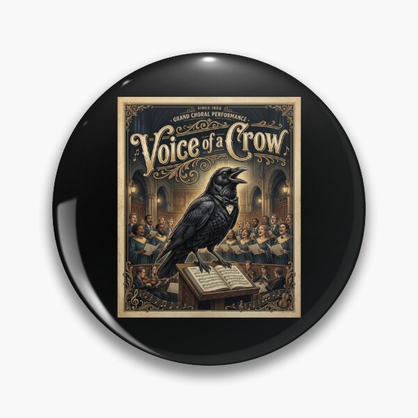 Item preview, Voice of a Crow Vintage Choir Music Concert designed and sold by Flirt-Teez.