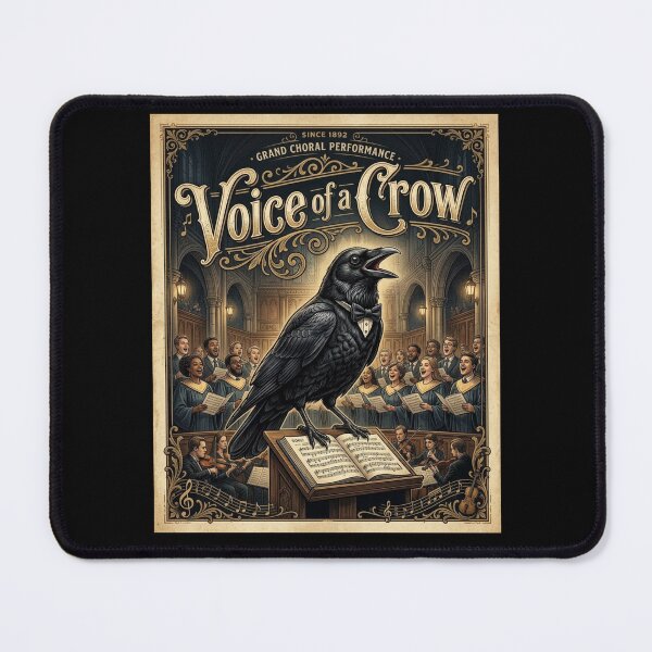 Item preview, Voice of a Crow Vintage Choir Music Concert designed and sold by Flirt-Teez.