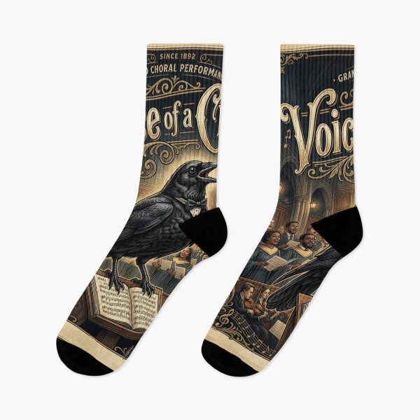 Item preview, Voice of a Crow Vintage Choir Music Concert designed and sold by Flirt-Teez.