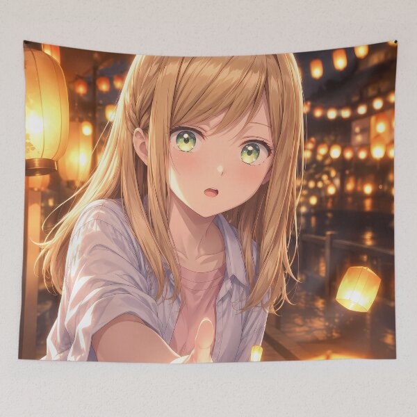 Item preview, Akane Kinoshita Yamada Lv999 Lantern Festival Glow designed and sold by mildaclairmo.