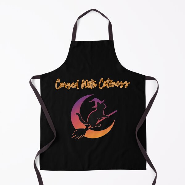 Item preview, Cursed With Cuteness Funny Cat Halloween Design designed and sold by Dreamsartistry.