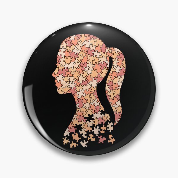 Item preview, Puzzle Girl Jigsaw Pieces Puzzles Funny Puzzling Woman designed and sold by GrandeDuc.