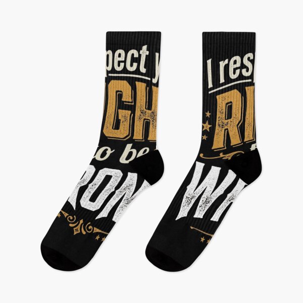 Item preview, I Respect Your Right To Be Wrong Sarcastic Humor designed and sold by Flirt-Teez.