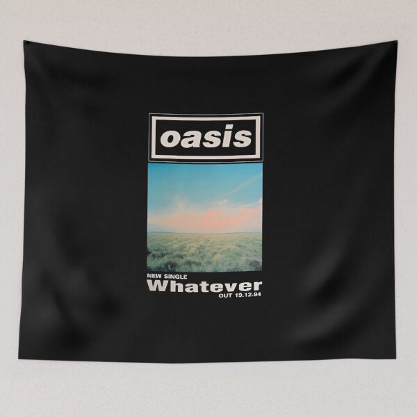 Item preview, Oasis Whatever Single Cover Vintage Art designed and sold by cubomtumeshop.