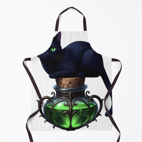 Item preview, Gothic Black Cat Emerald Poison Phial & Belladonna designed and sold by IllumeInk.