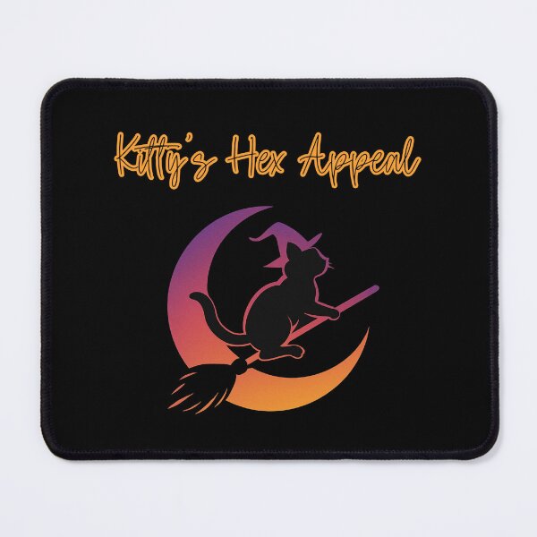 Item preview, Kitty's Hex Appeal Cute Witch Cat Halloween Design designed and sold by Dreamsartistry.