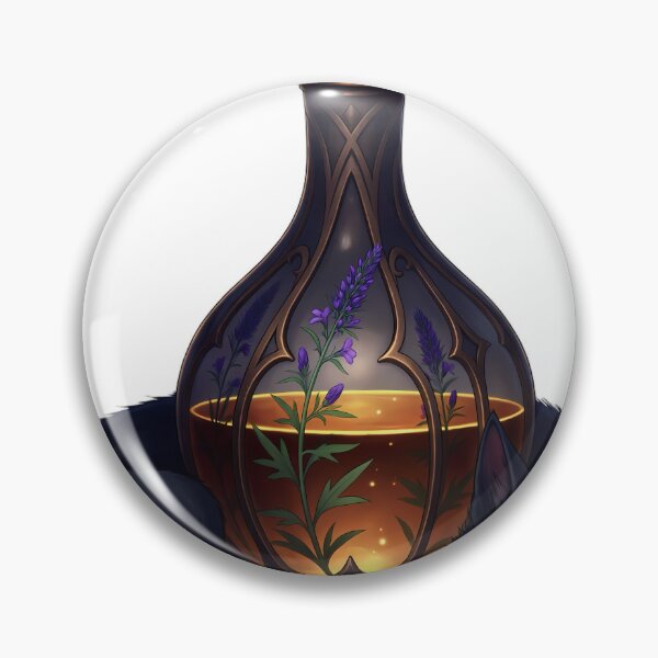 Item preview, Gothic Shadow Wolf Cub Carved Bronze Poison Bottle designed and sold by IllumeInk.