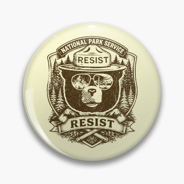 Item preview, Resist Bear - National Park Service designed and sold by louciverzania.