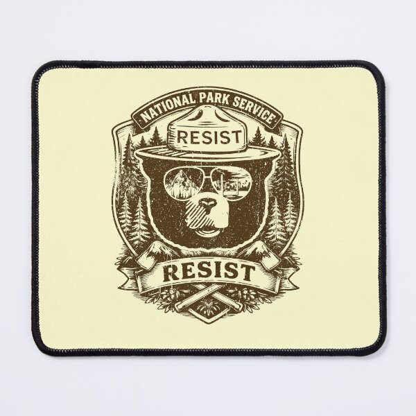 Item preview, Resist Bear - National Park Service designed and sold by louciverzania.