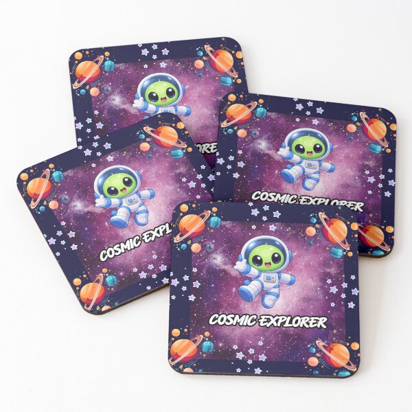 Item preview, Cosmic explorer astronaut space adventure  designed and sold by Visualfuse.