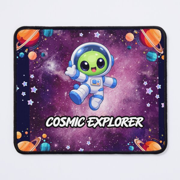 Item preview, Cosmic explorer astronaut space adventure designed and sold by Visualfuse.