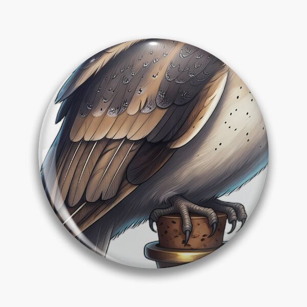 Item preview, Gothic Barn Owl Antique Brass Apothecary Phial designed and sold by IllumeInk.