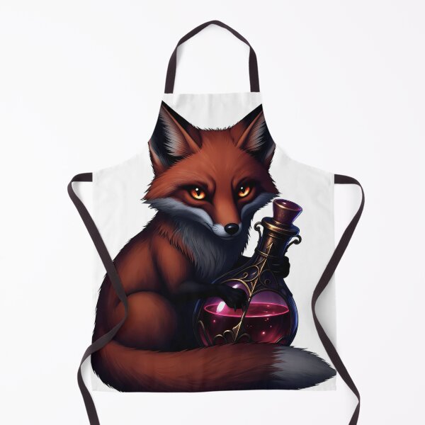 Item preview, Gothic Red Fox Ruby Glass Poison Vial designed and sold by IllumeInk.