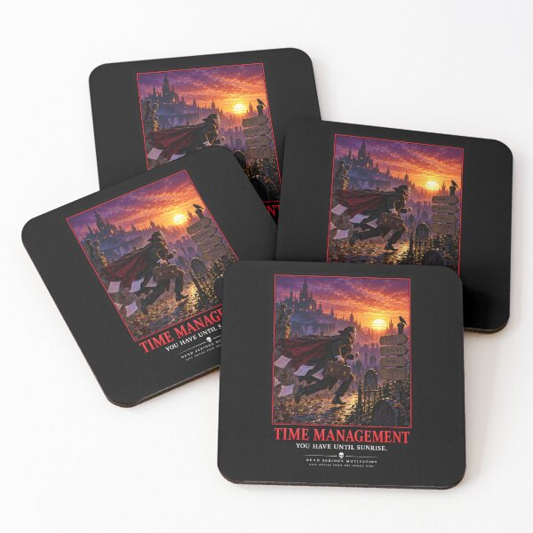 Item preview, ⚡Dead Serious Motivation Collection - Time Management designed and sold by WheelieGdArt.