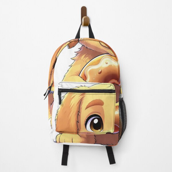 Item preview, Cute Golden Retriever Puppy Hugging Apple Cider Donut designed and sold by pumsquare.