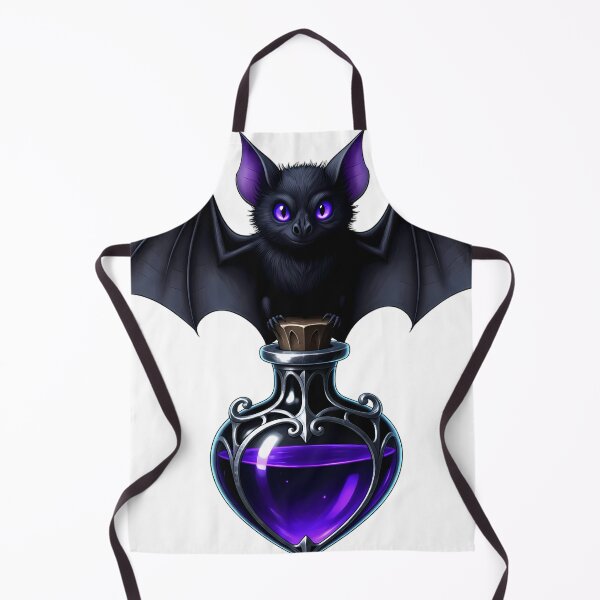 Item preview, Gothic Bat Obsidian Poison Phial & Nightshade designed and sold by IllumeInk.