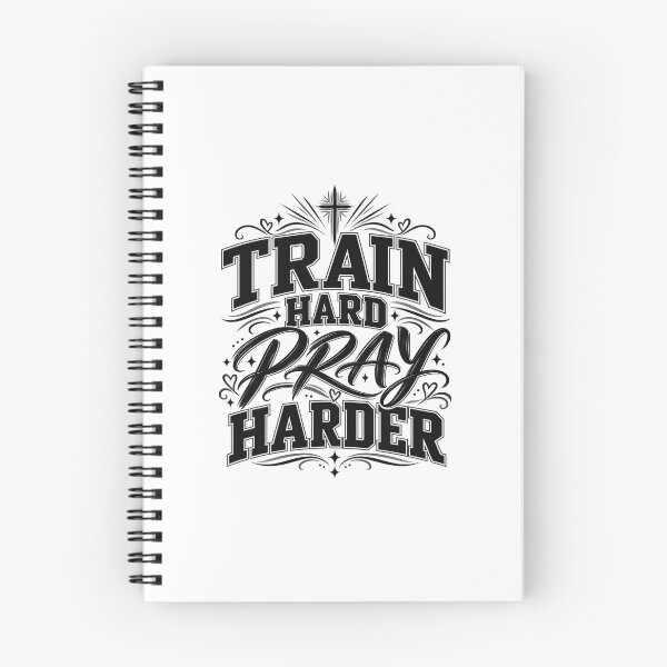 Item preview, Train Hard Pray Harder designed and sold by RootedandGrounded.