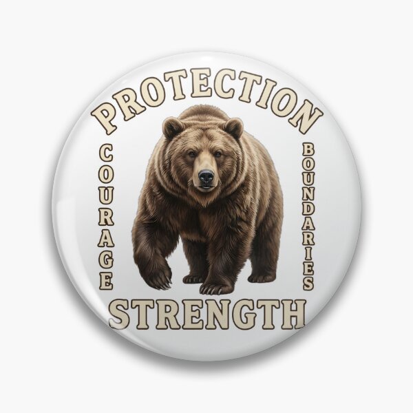 Item preview, Totem Animal: Bear Spiritual Symbolism designed and sold by The She Shed.