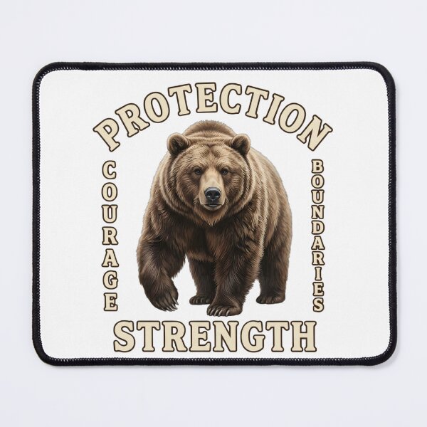 Item preview, Totem Animal: Bear Spiritual Symbolism designed and sold by The She Shed.