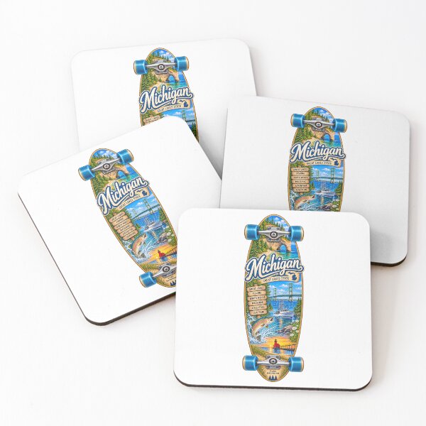 Item preview, Michigan Gen X Skateboard designed and sold by Whimspired By Paxx.