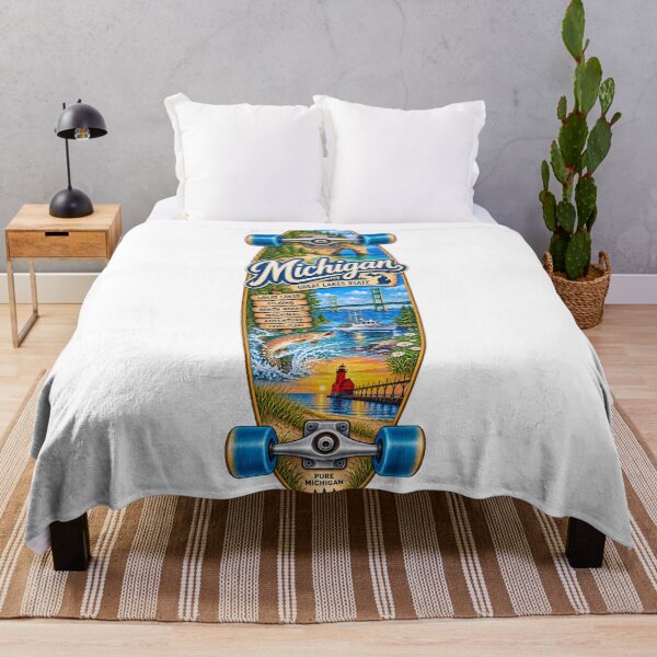 Item preview, Michigan Gen X Skateboard designed and sold by Whimspired By Paxx.